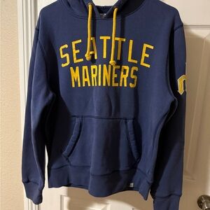 47 Seattle Mariners Navy and Yellow Hoodie